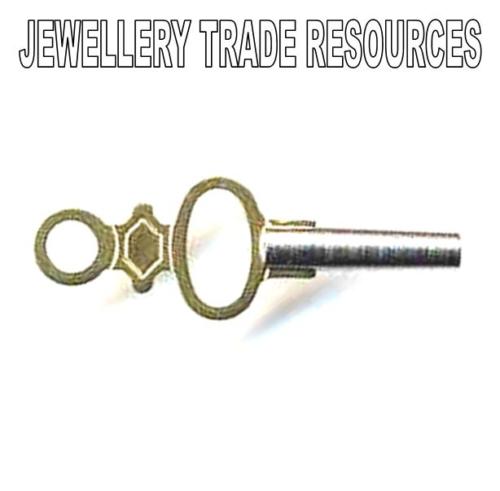 NEW STEEL BRASS POCKET WATCH WINDER WINDING KEY 0.95mm