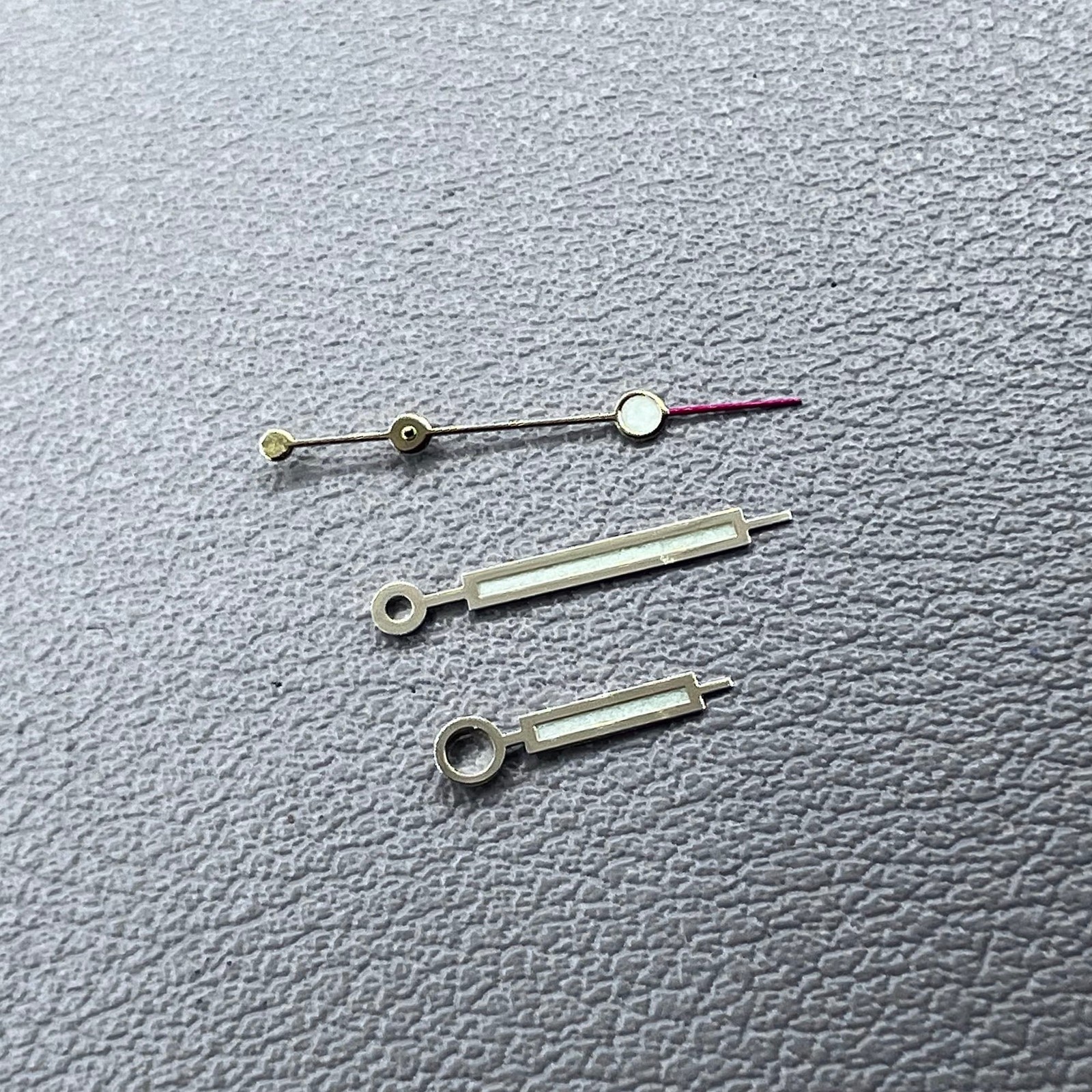 8.5*13*13MM Green Luminous Golden Trim Watch Hands For NH35 NH36 Movement