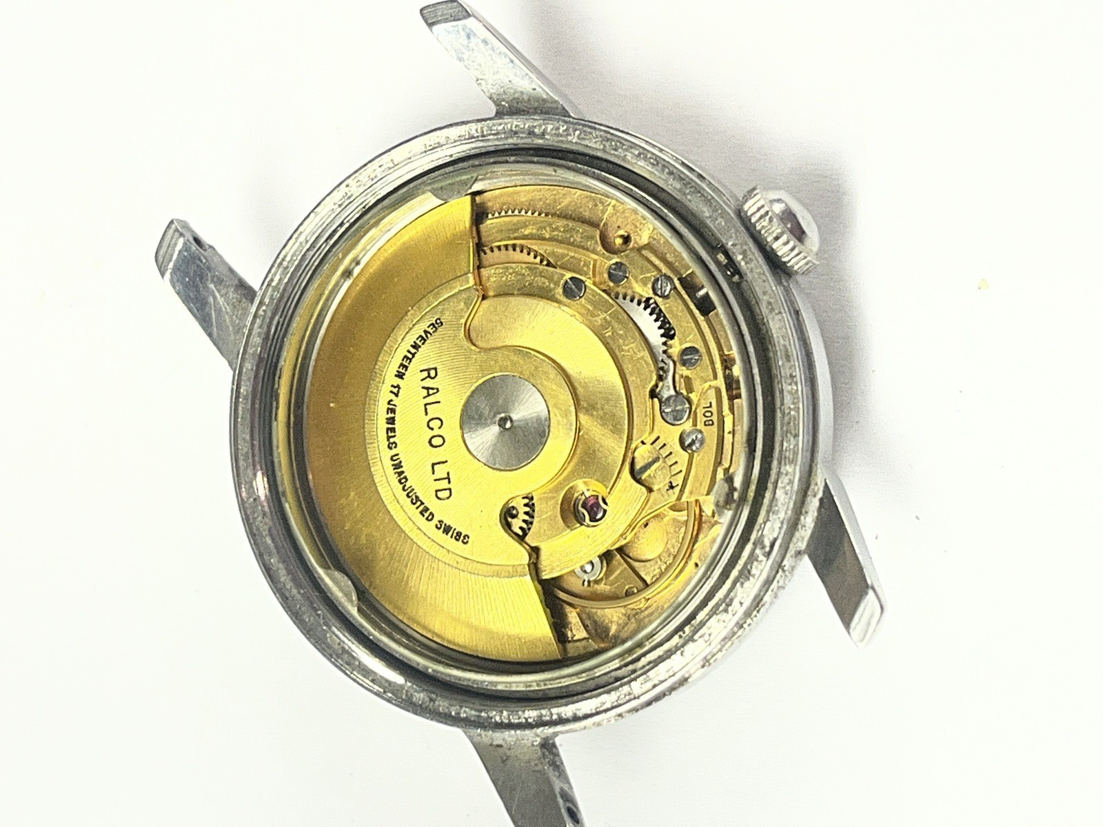 Vintage Savitt 17J Automatic Wristwatch Eta 2451 Movement Runs