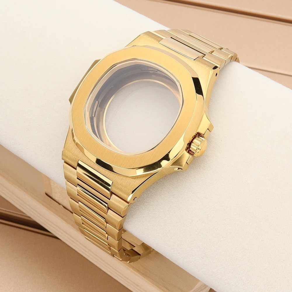40mm Diver Watch Case Stainless Steel Bracelet Sapphire Fits NH35 NH36 NH38