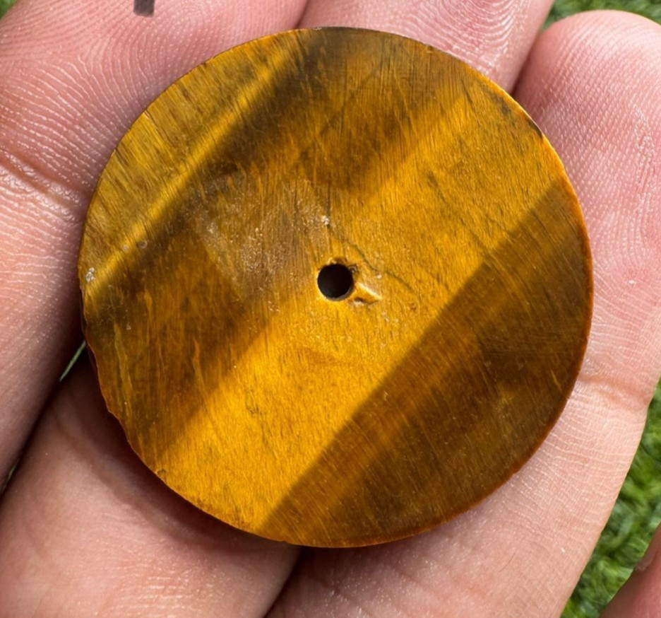 tiger eye Watch Dial Blank Handmade Dial for 31 mm-1.5 mm GMC-1164w
