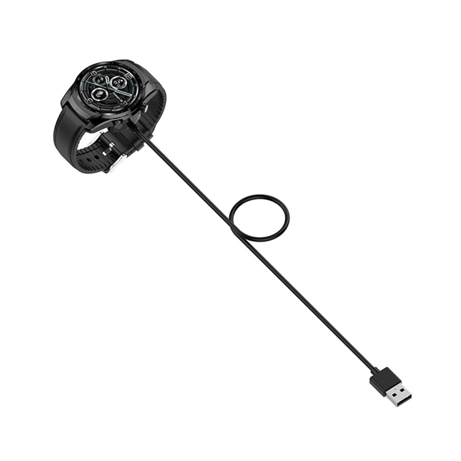 1m Magnetic Probe Type Watch Charging Cable For Ticwatch Pro5/ Pro X/ E3/ Pro3
