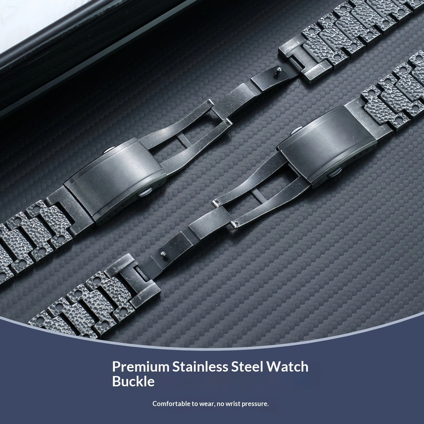 For Casio DW5600 GW-B5600 Modified Stainless Steel Watch Strap Titanium Case Men