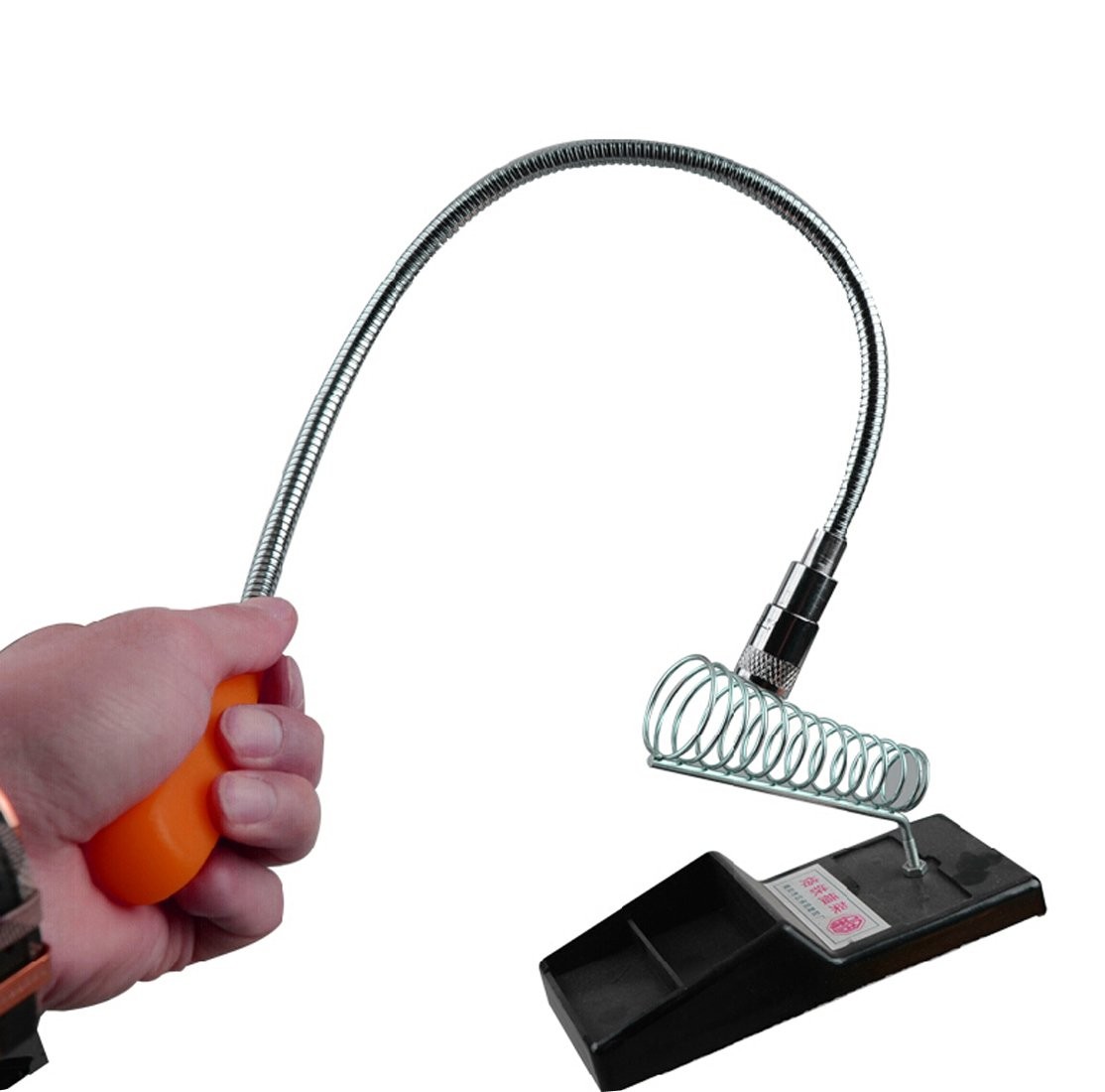 24in Flexible Magnet, Magnetic Pickup Tool with LED Light Magnetic Tool Rod Wand
