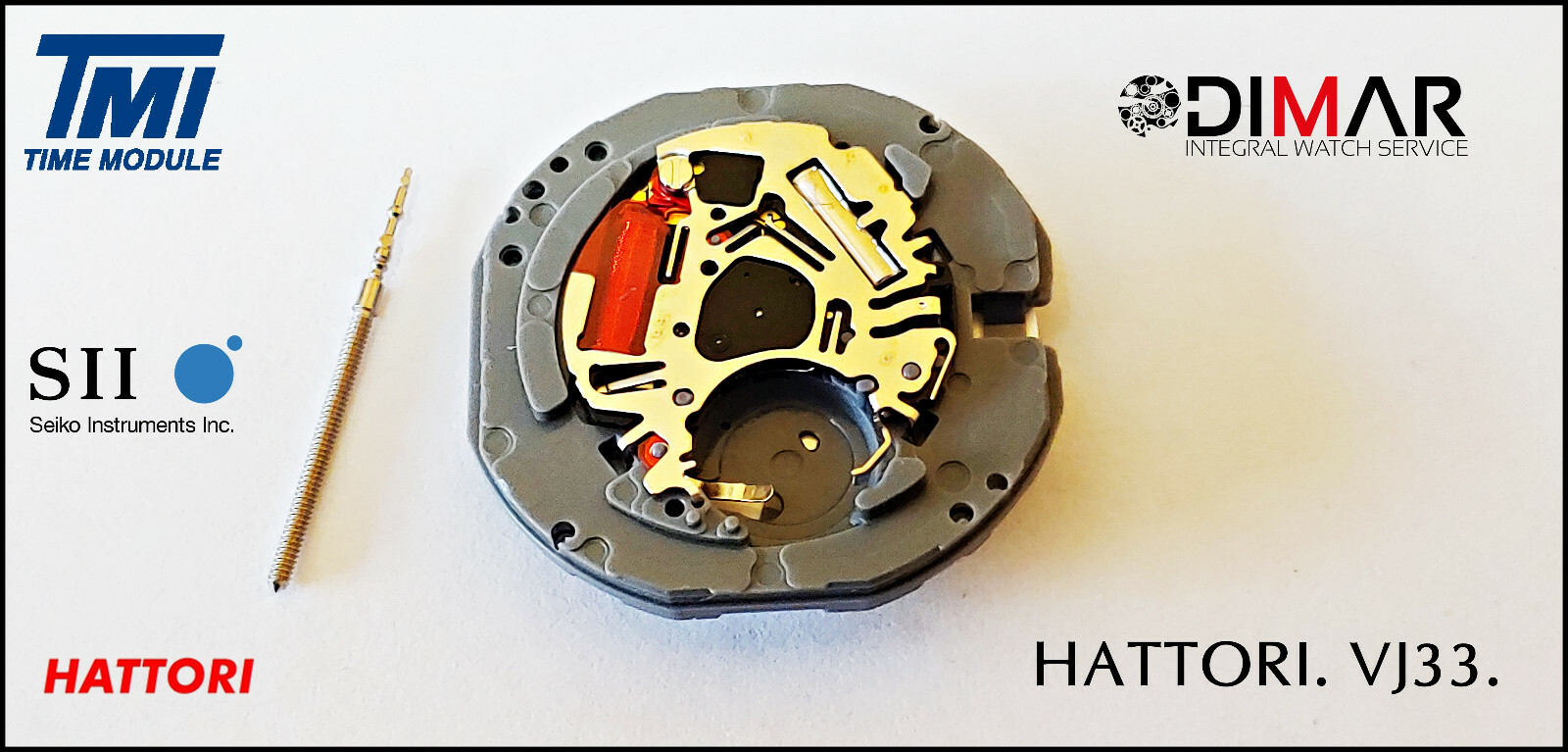 Hattori Movement – TMI – Caliber VJ33.