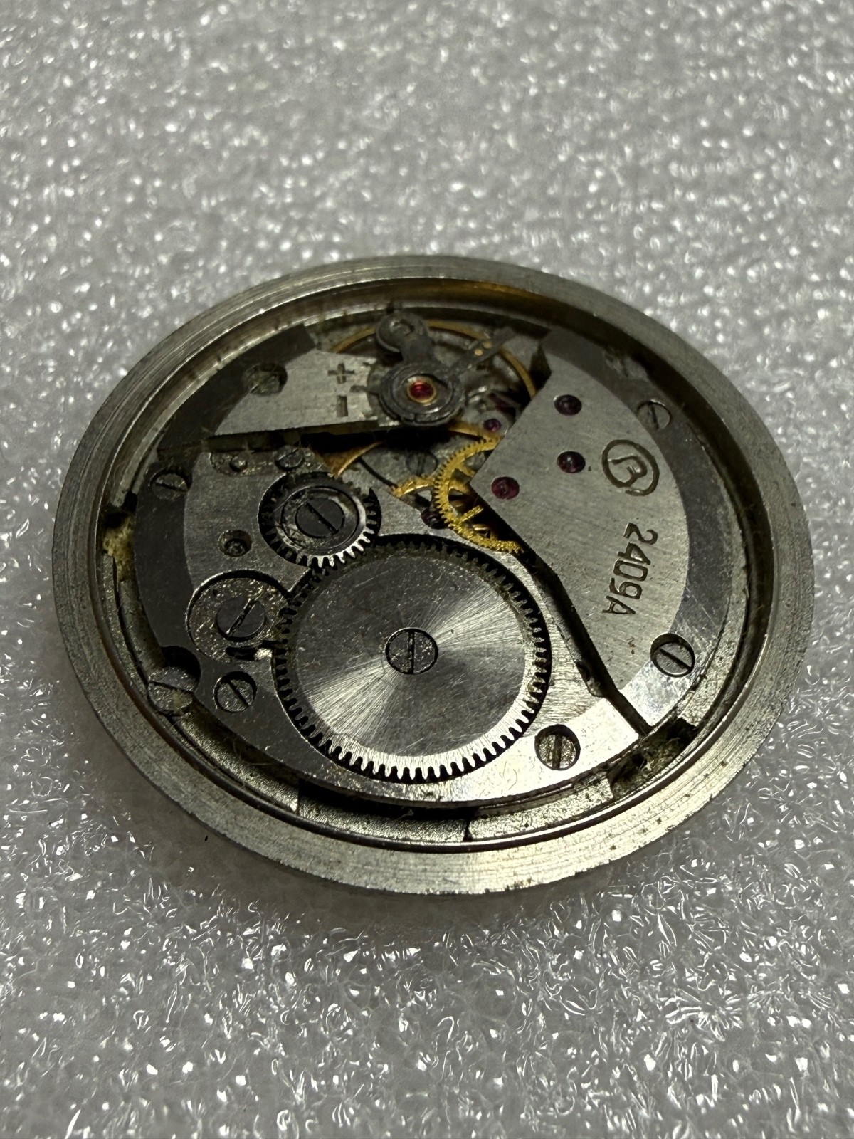 Watch movement USSR Vostok Cal.2409A plus Dial.For parts.