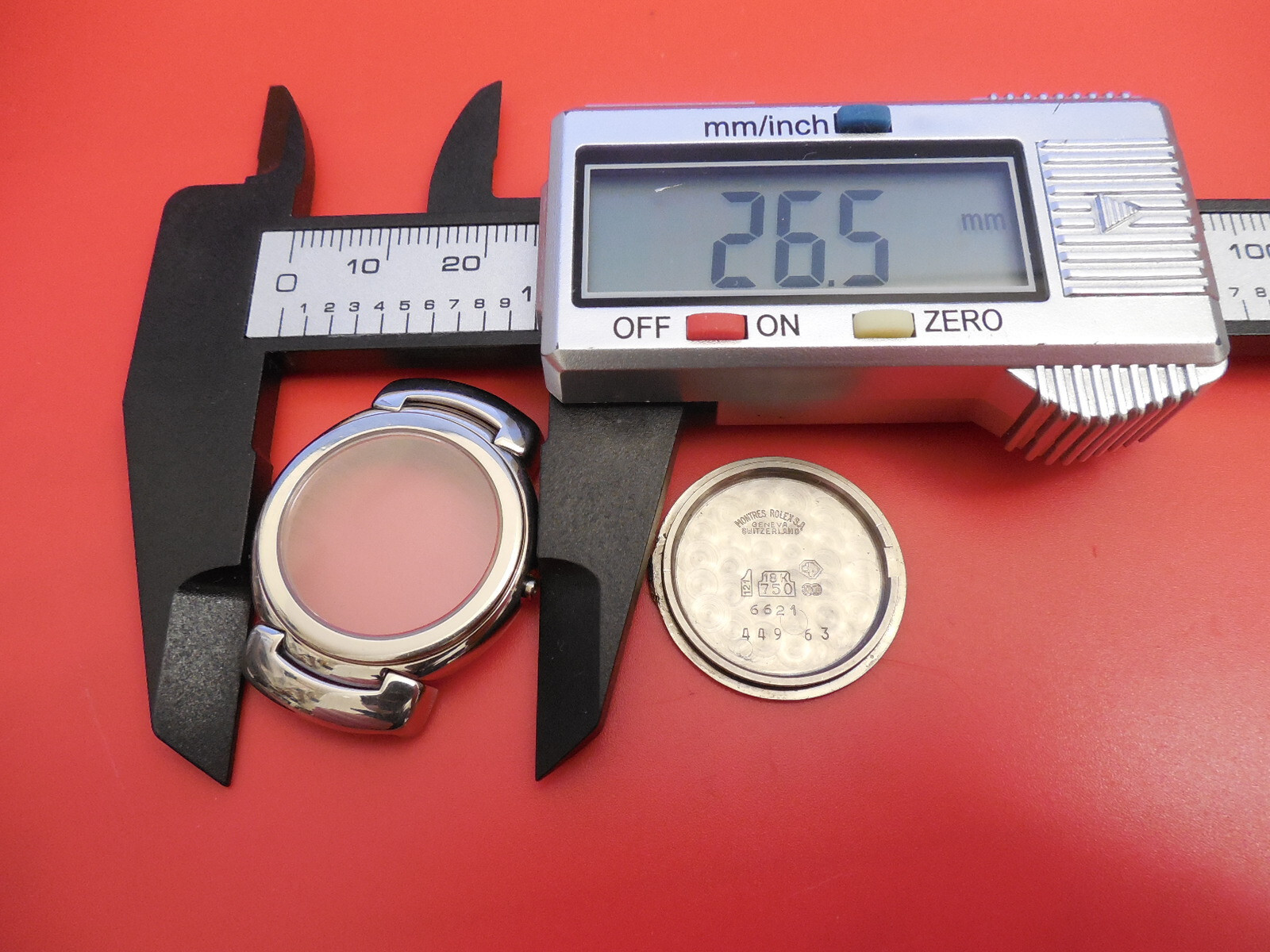 GENUINE ROLEX LUGS SPRING PINS FROM A CELLINI CELLISSMA 26MM 6621