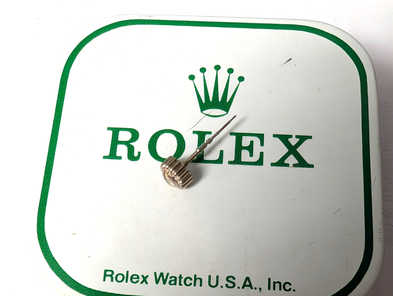 genuine Ebel CROWN Stainless Steel S/S 5.5mm (takes a stem that is 0.90mm thread