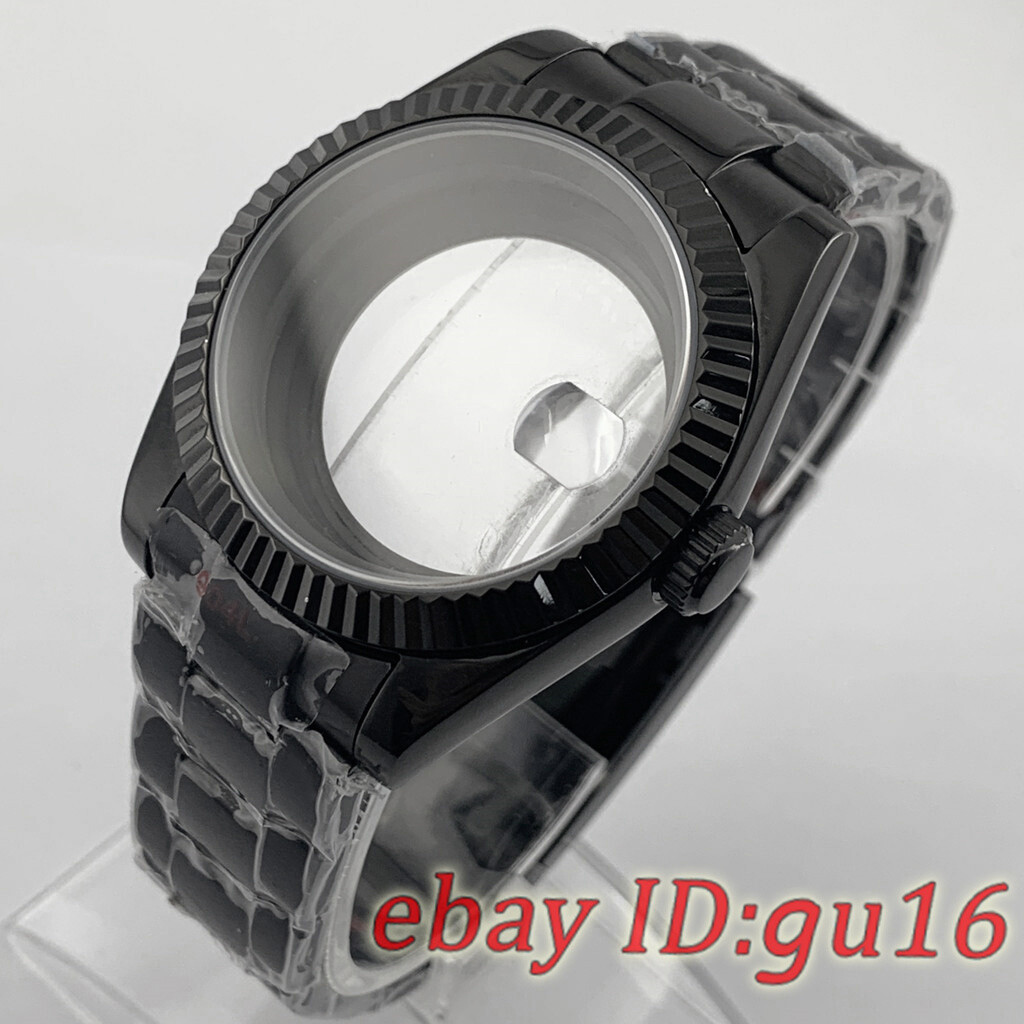 36mm/40mm PVD Watch case Fit NH34 NH35 NH36 ETA 2824/2836 PT5000 Miyota8215 821A