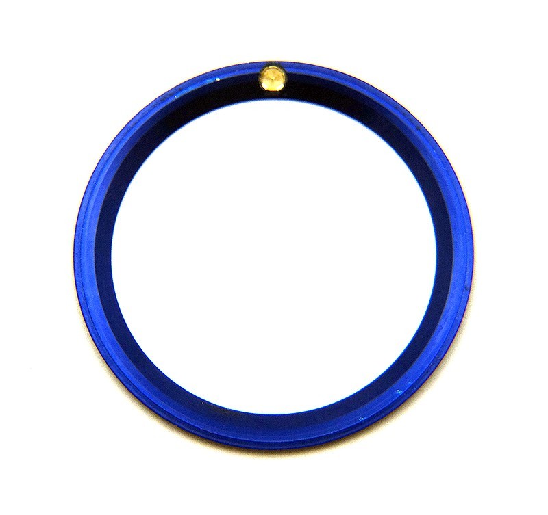 Genuine Rolex Submariner 16803 16613 16808 16618 Blue & Gold Watch Bezel Insert