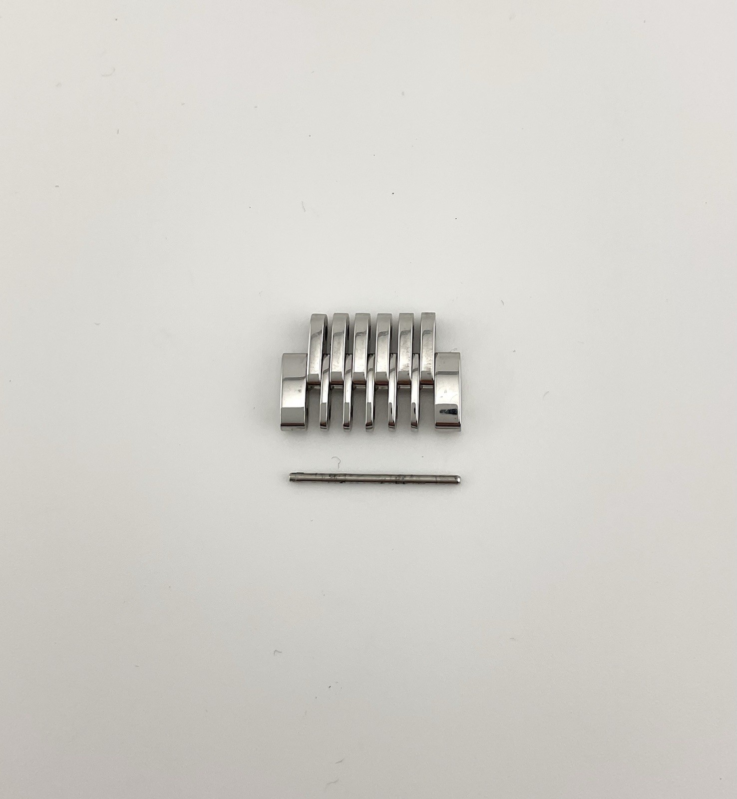 Michele Stainless Steel Band Link 18mm