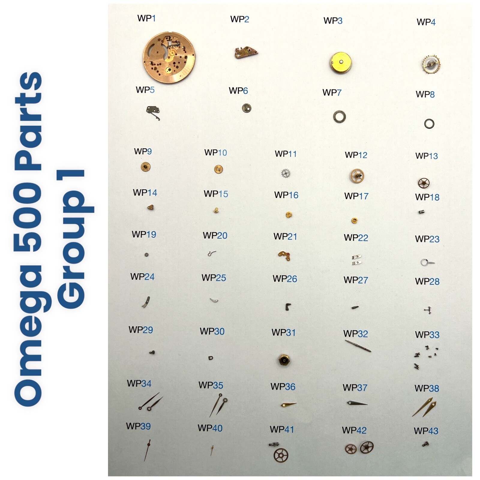 Omega 500 Watch Parts Pre-Owned Your Choice FAST SHIPPING GRP1