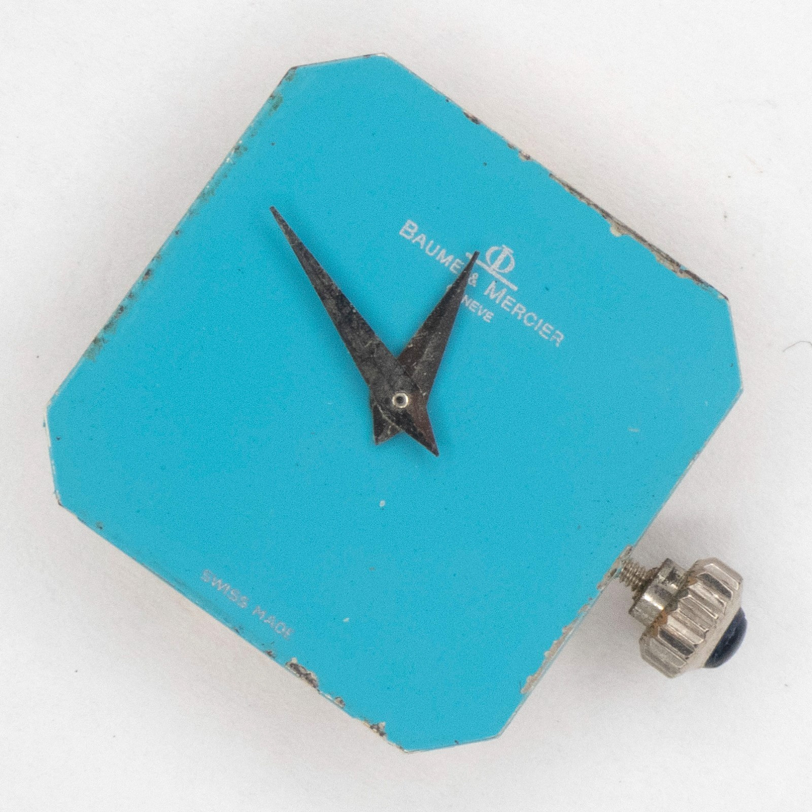 Vintage Baume & Mercier Caliber BM550 17-Jewel Wristwatch Movement, Keeps Time