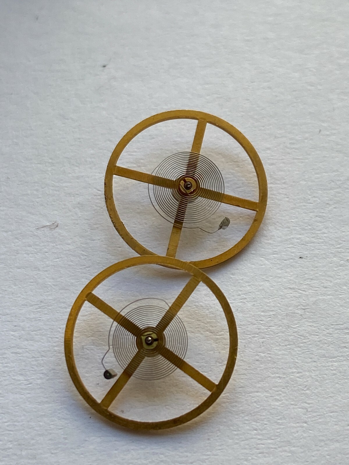 NOS WATCH PARTS RAKETA 2628H BALANSE STAFF USSR CCCR PAKETA LOT OF 2 PieseS RRR