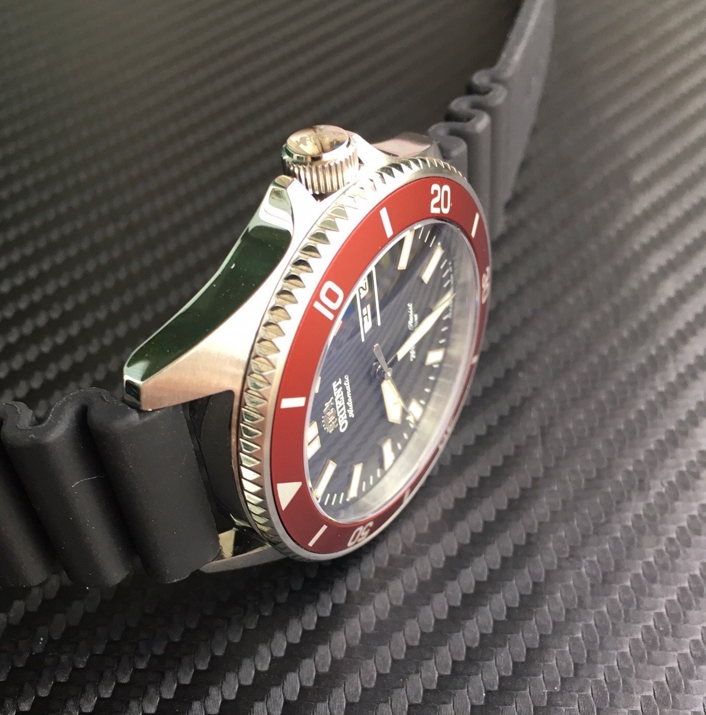 Low Double Dome Sapphire Crystal – Orient Kano Replacement Mod – CT118