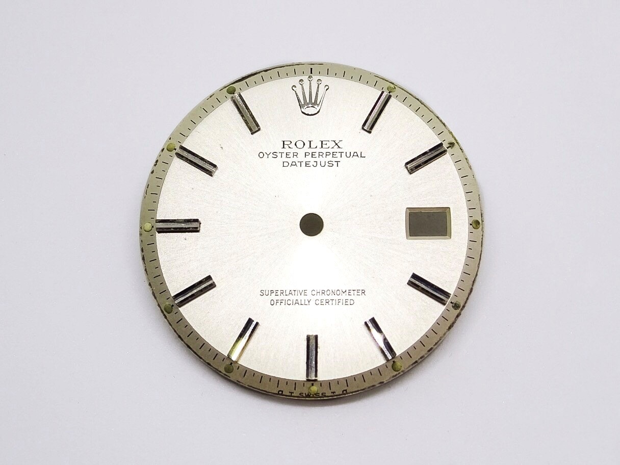 Rolex Datejust Piepan Wide Boy Watch Dial Big Block 1601 1603 1605 1607 1600