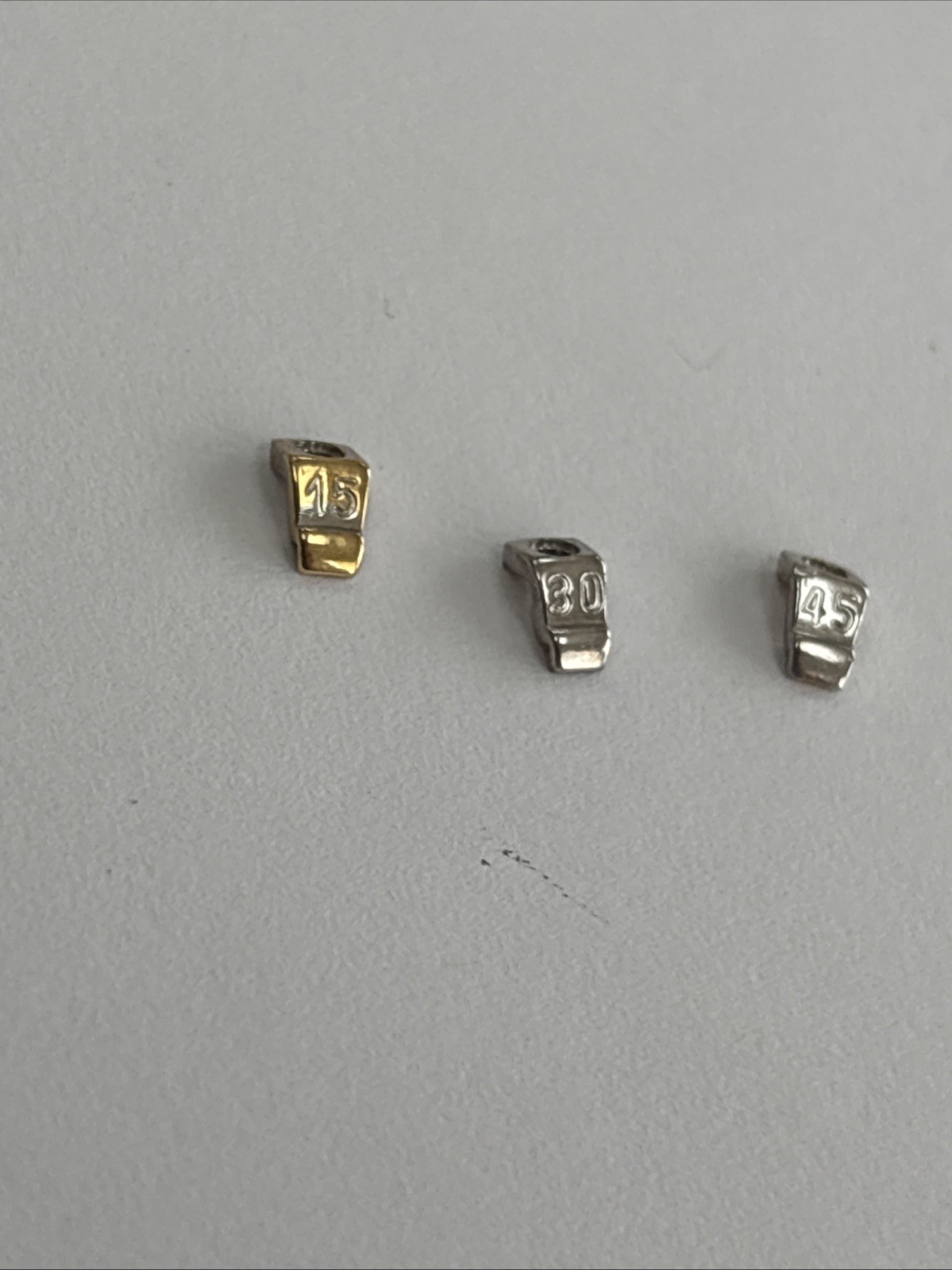 Breitling Markers As Is (one Is Very Worn Out) Stainless Steel(gold Plated For 1