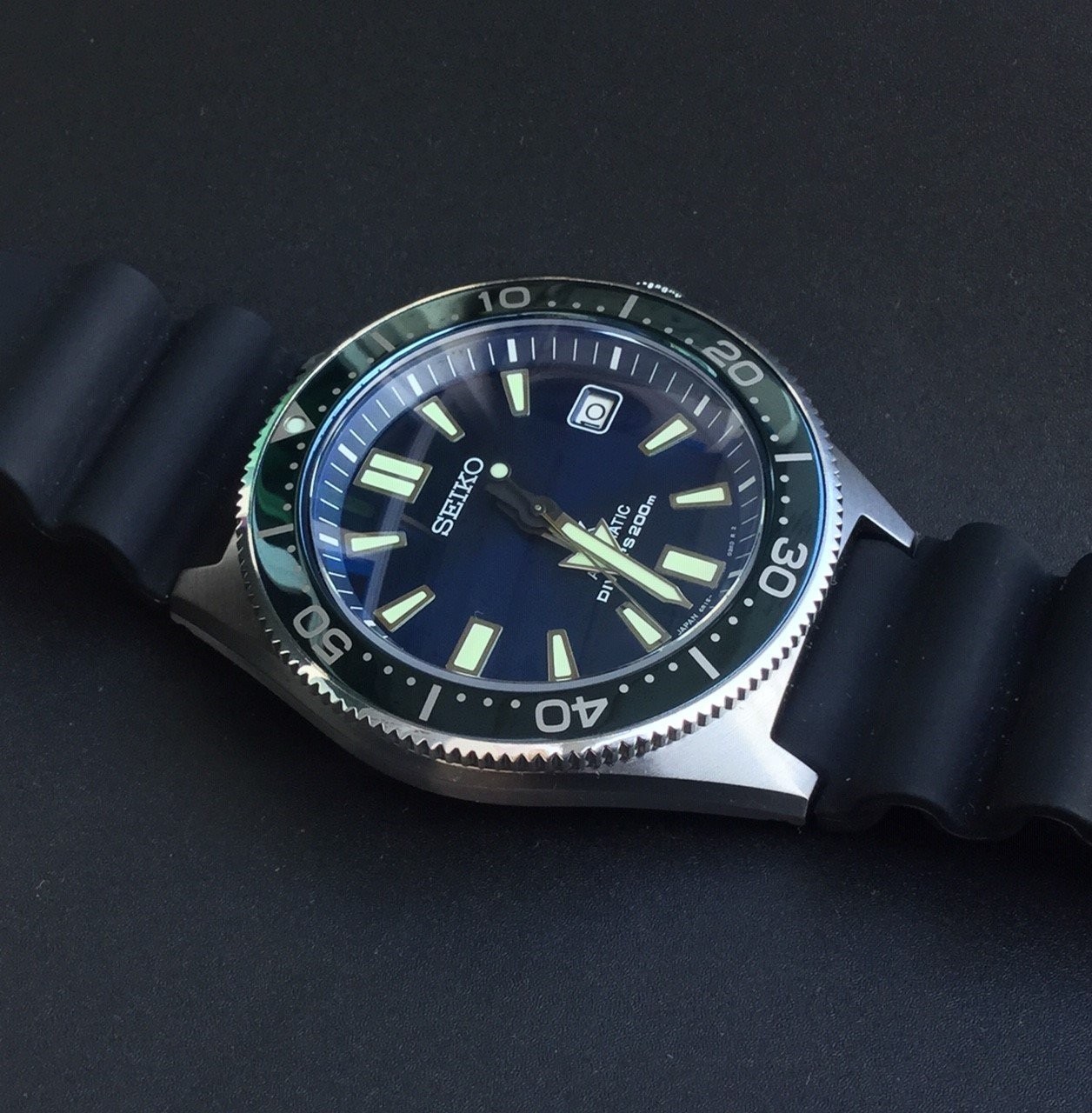 Watch Crystal Only for SRP Turtle Double Dome Sapphire Crystal – CT057