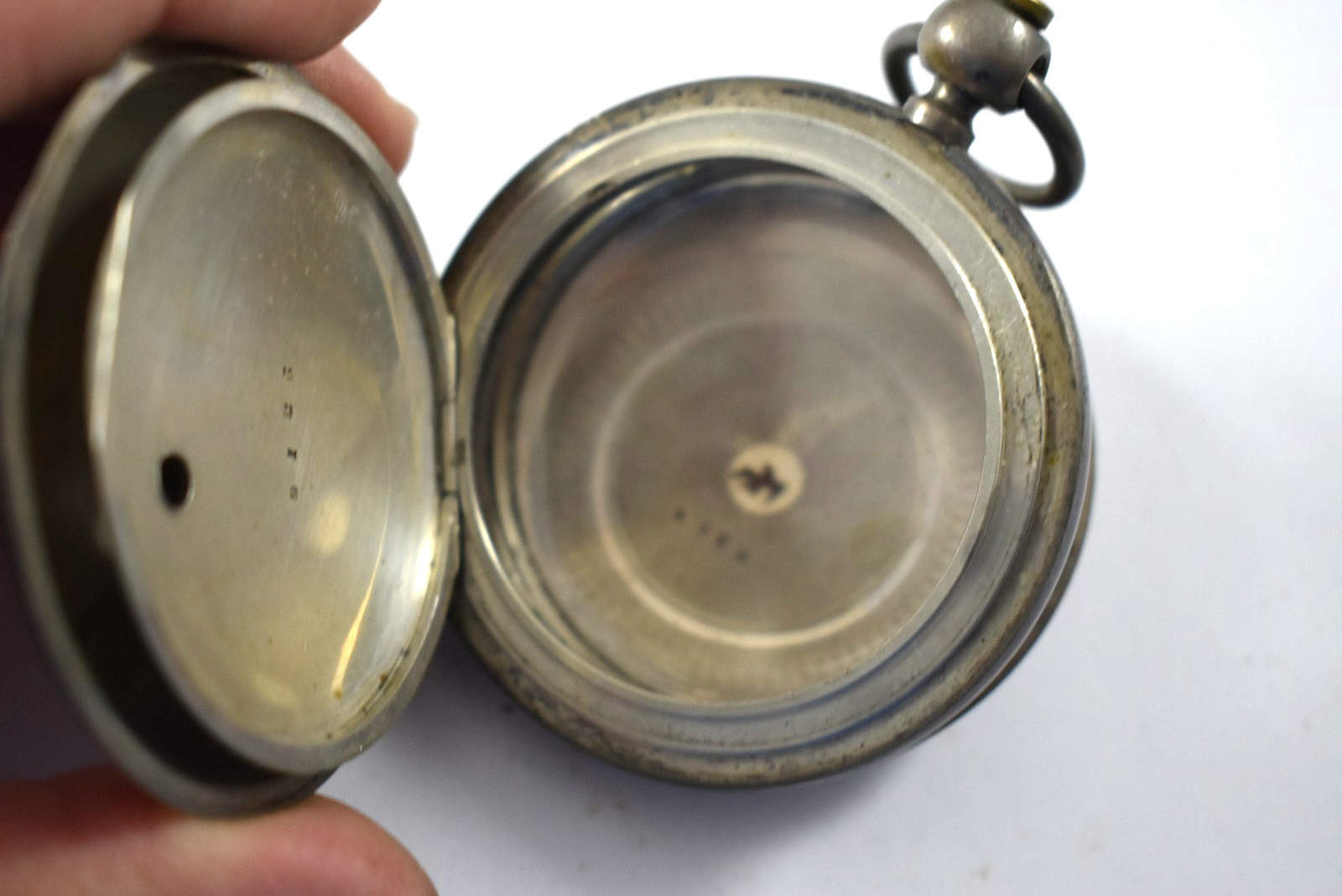 Vintage Civin War Era? 4 Hinged Coin Silver 18s Hunting Pocket Watch Case lot.qb