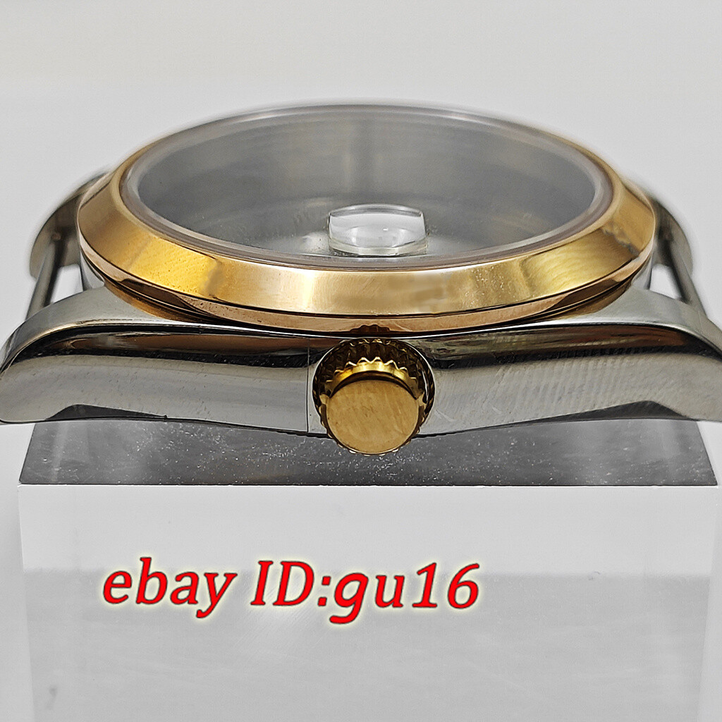 36mm 39mm watch case rose gold silver fit NH35 Miyota 8215 ETA 2824/2836 DG2813