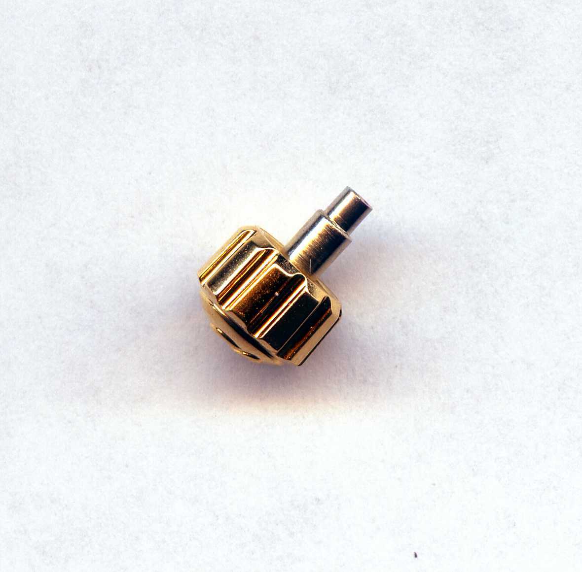 Breitling Factory Crown yellow 6 mm screw down tap 10 (0.90 mm)