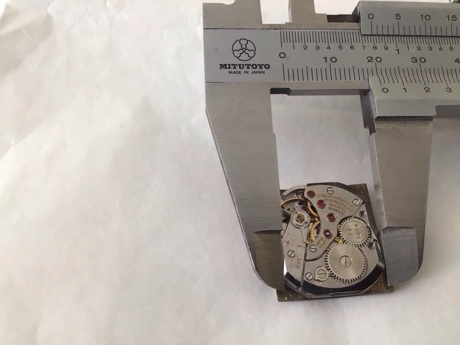 Vintage Longines Swiss Movement Cal.370,17j.with Dial and hands for parts.