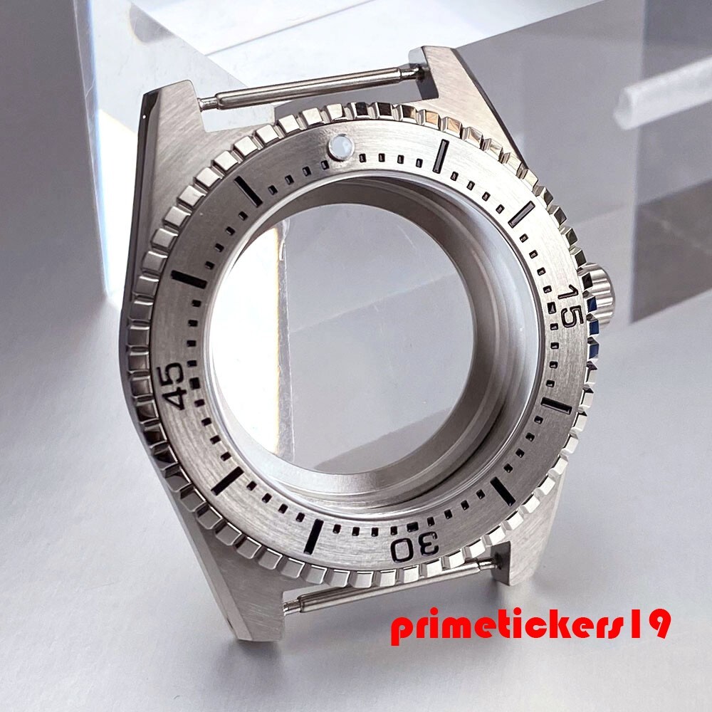 40mm Dive 62mas Style Watch Case+Bracelet Sapphire Fit NH35 NH36 ETA2824 PT5000