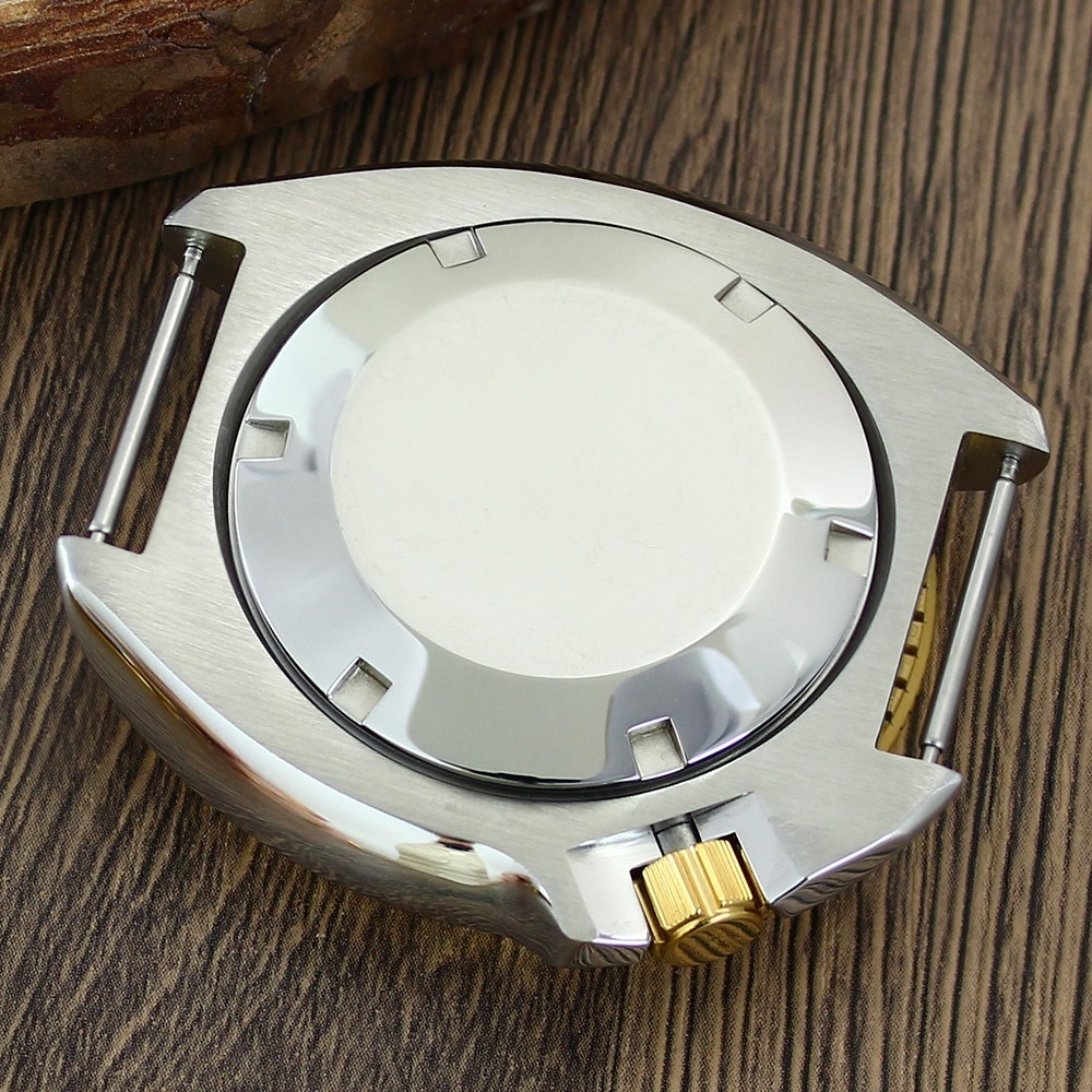 44mm Watch Case Modify turtle Mod 4.1 O’clock 316L Stainless For Seiko NH35 NH36