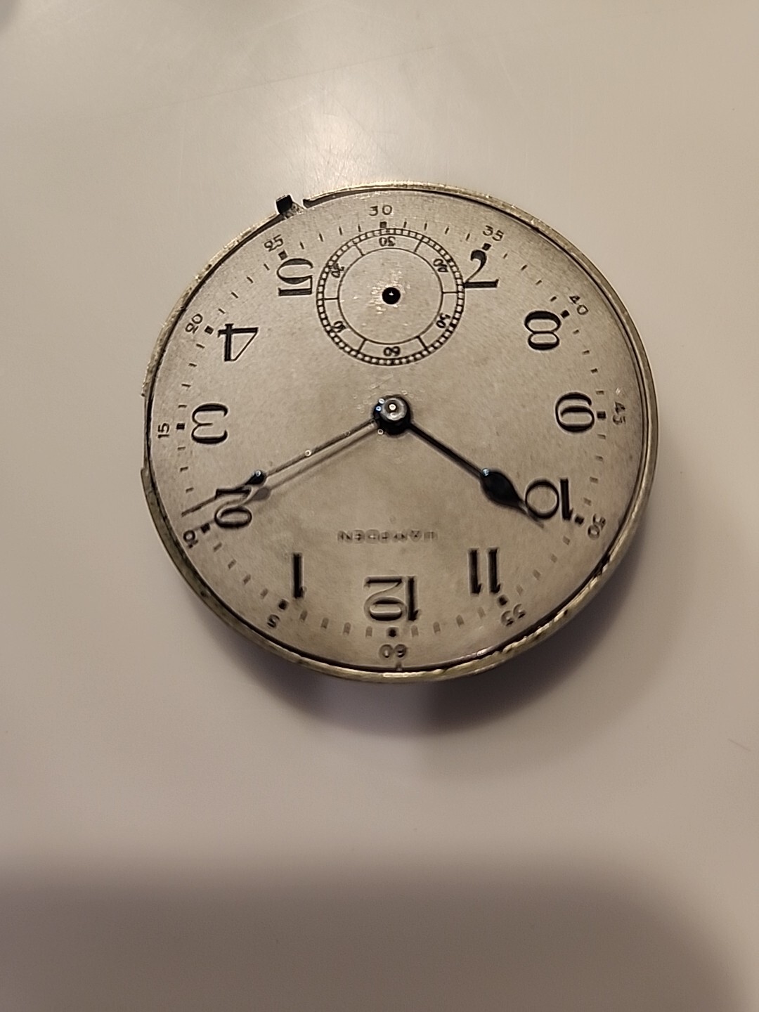 RARE/Premium 15J 1901 Hampden 12s General L Stark Mvmt, Running Keeps Time C2
