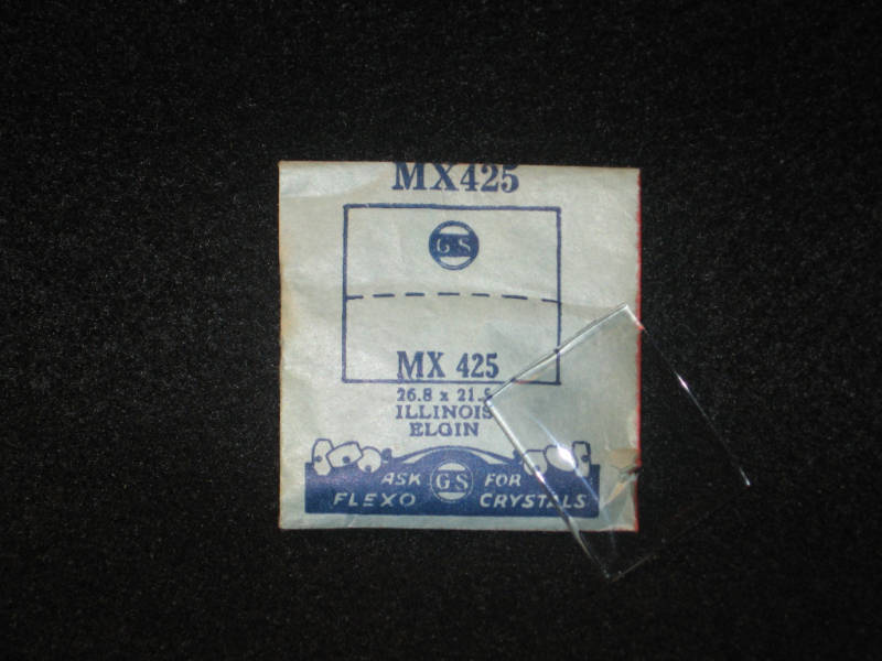 NOS Watch Crystal- Various Sizes For Illinois Watches