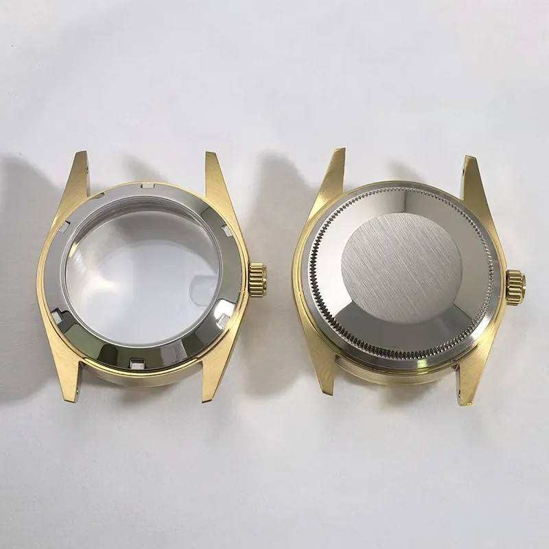 Vintage Oyster 36mm Case Sapphire Glass For NH36 Movement Quick release