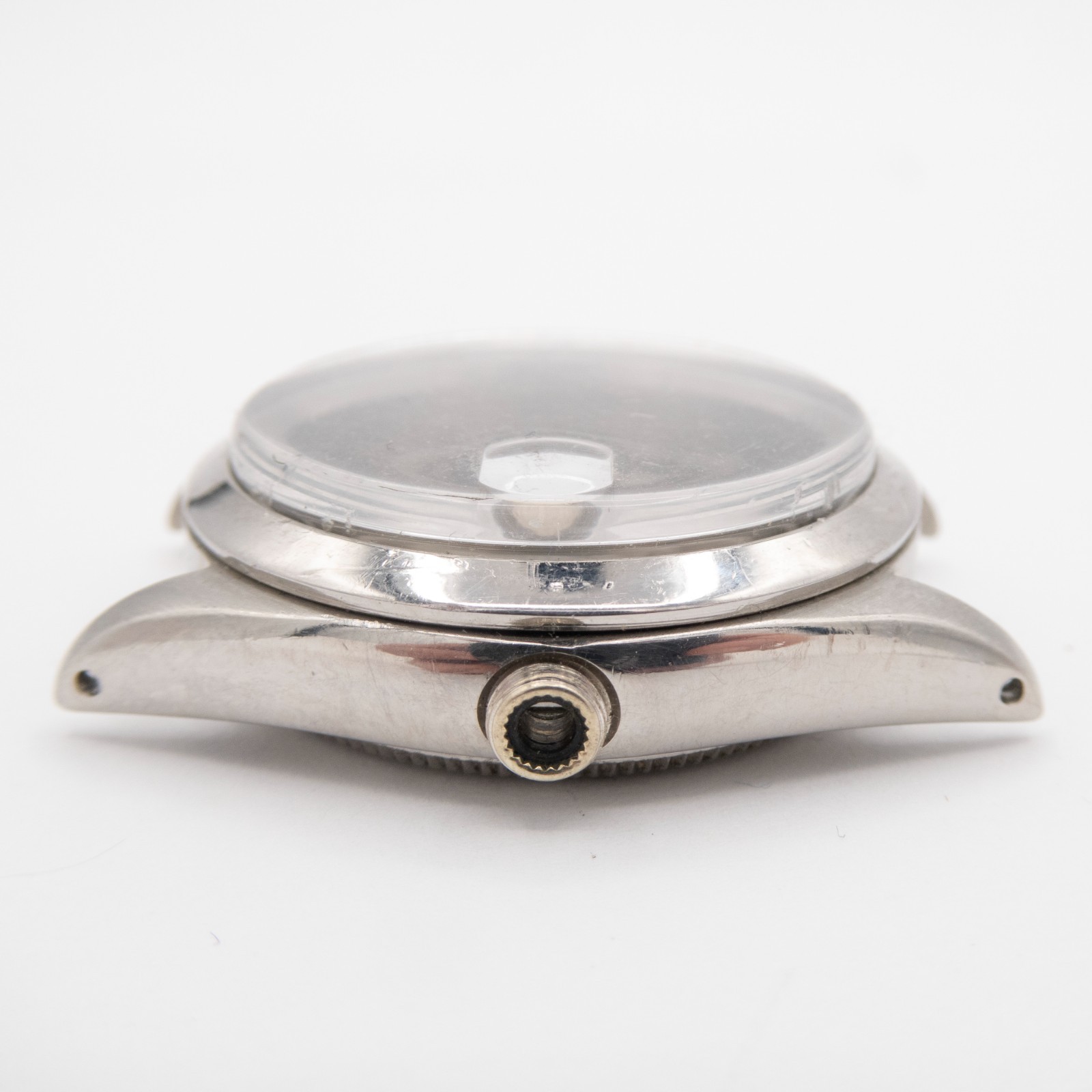 Vintage Rolex Oysterdate Precision Ref. 6466 Stainless Steel Wristwatch Case