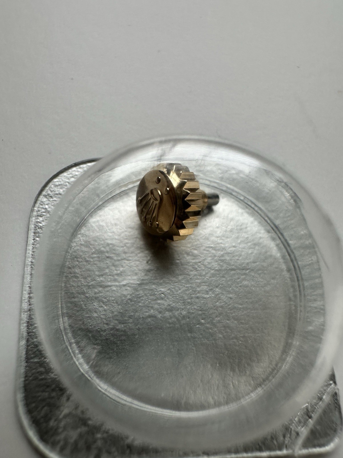 Genuine Rolex Crown With Gasket 24-604-8 18YG 116138 116203 116233 116238
