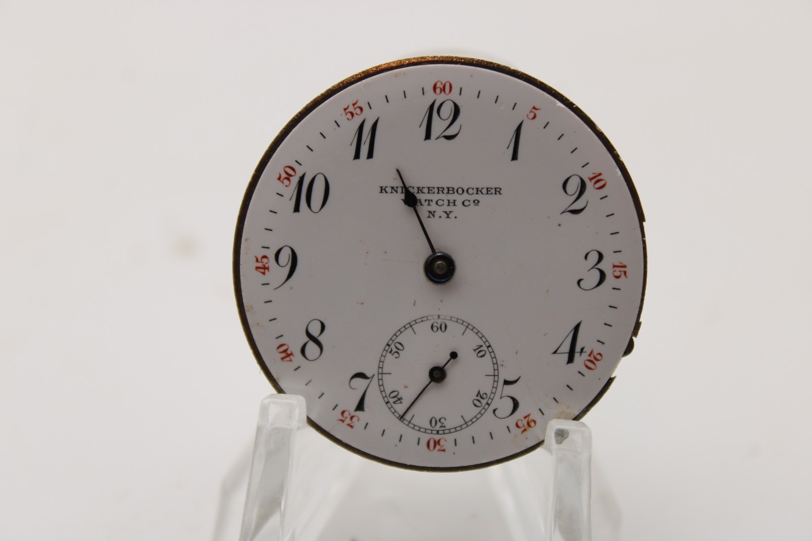 1899-1930 KNICKERBOCKER NY POCKET WATCH MOVEMENT 4000702 34.3mm (PT)
