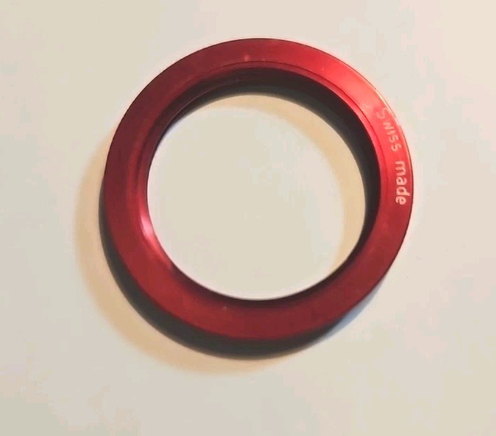 Authentic Red Metal GUCCI Watch Bezel For watch models 1100, 1200 11/12