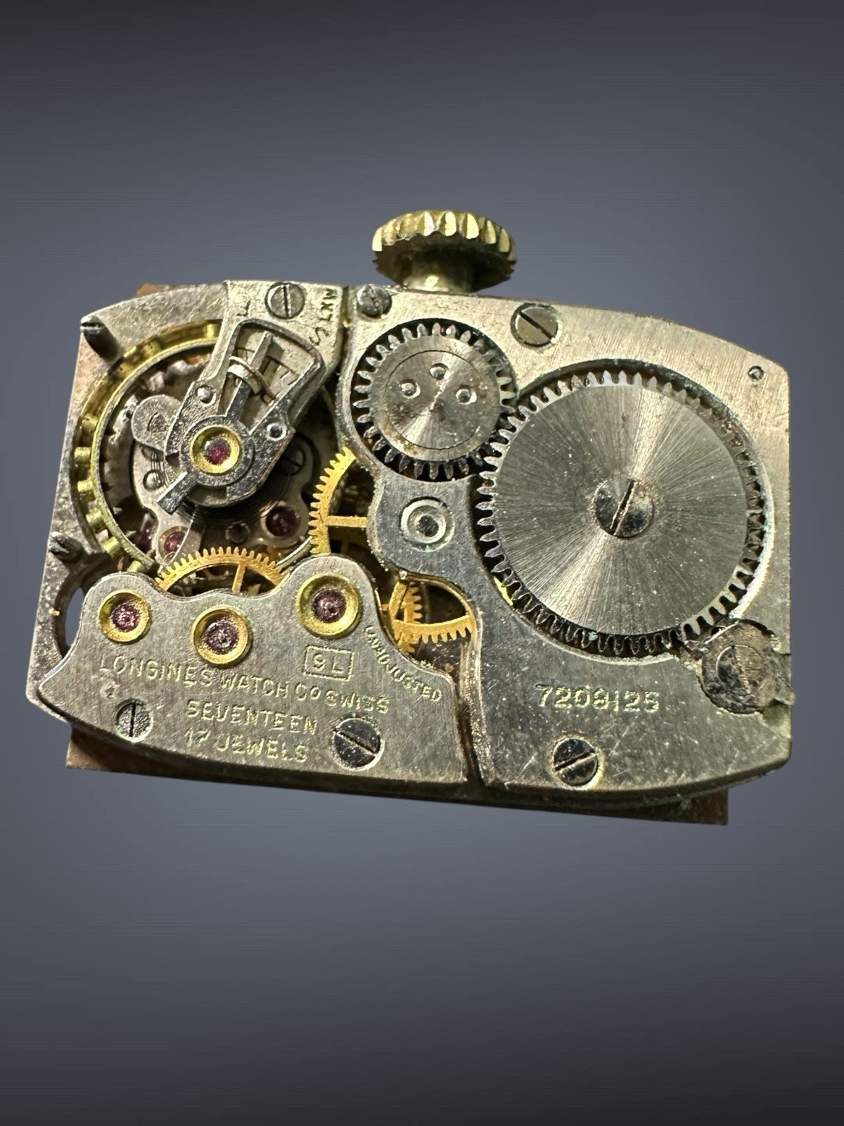 Vintage Longines 9L Manual Wind 17J Watch Movement + Dial – Watchmakers Estate