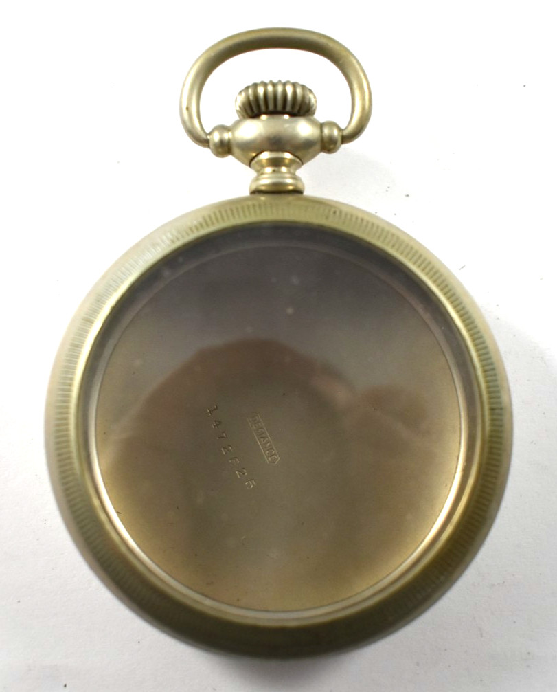 Vintage Defiance 53.50mm Open Face Pocket Watch Case lot.wf