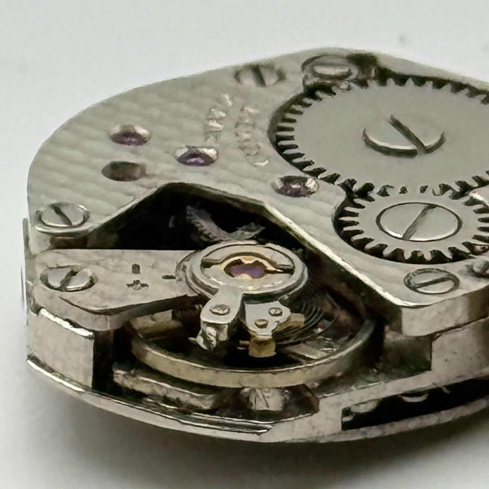 FHF 69-21 Watch Movement Perona 17 Jewels Swiss Manual Wind Parts Repair 15.3mm