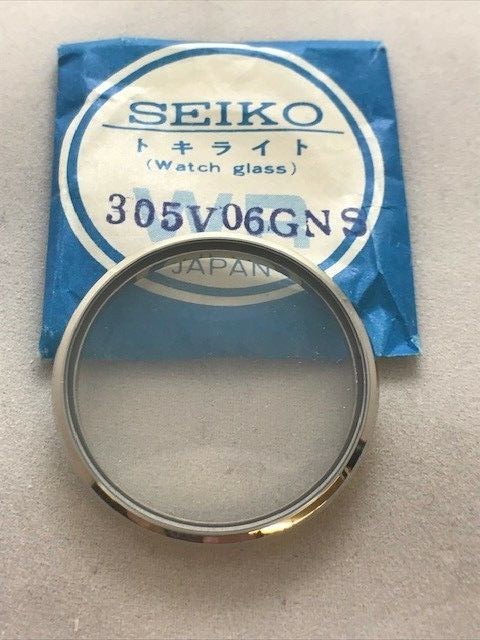 305V06GNS0 NOS Genuine Original Seiko Crystal Grand Seiko 6155-8000, 6156-8000