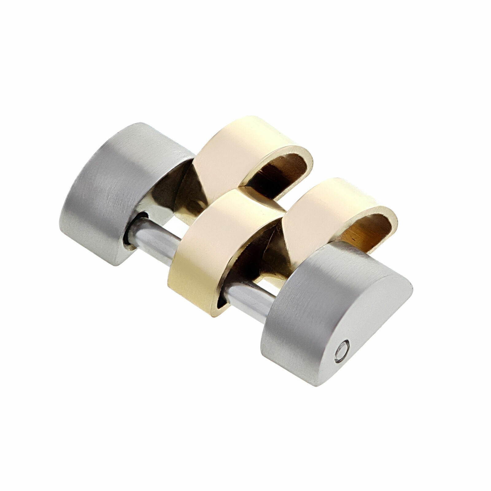 15.50MM Link For Rolex Date 1500 1505 1550 Jubilee Watch Band 14K/SS Real Gold