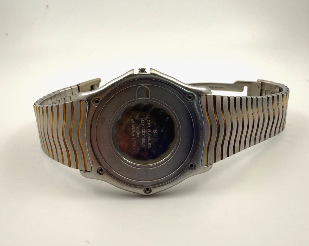 Ebel Sport Classic Stainless Steel Watch Case and Bracelet ref. 183903