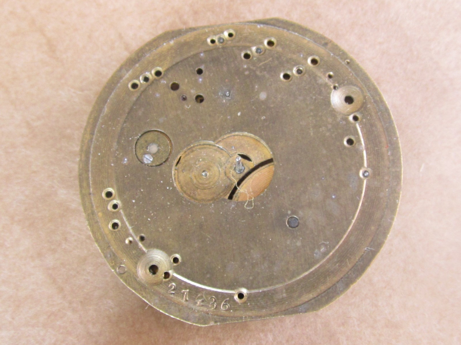 Antique Ottoman Empire lot of 2 Pocket Watch Movements 1850s – Parts / Restore