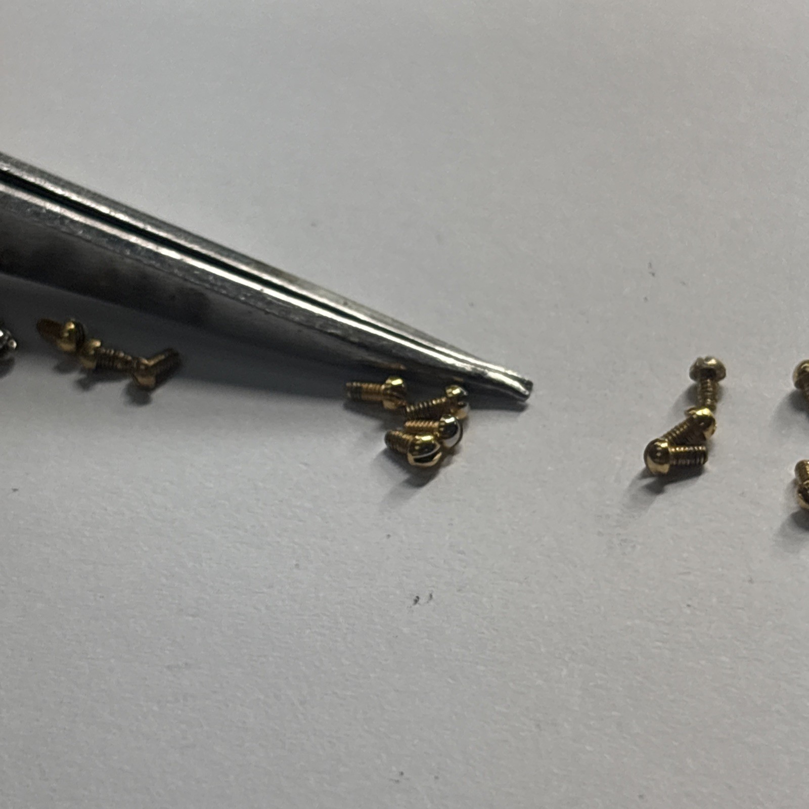 Breitling Twotone Crosswind & Chronomat Screws Assorted As Is gold Faded On Some