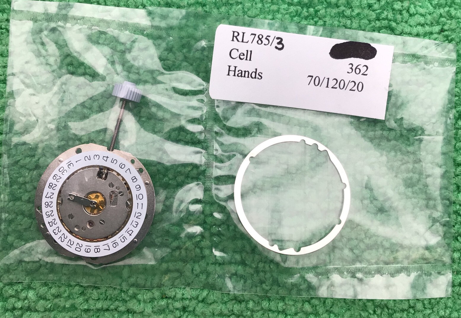 NEW RONDA RL 78 Quartz Watch Movement, 3 Hands, Date At 3 ss