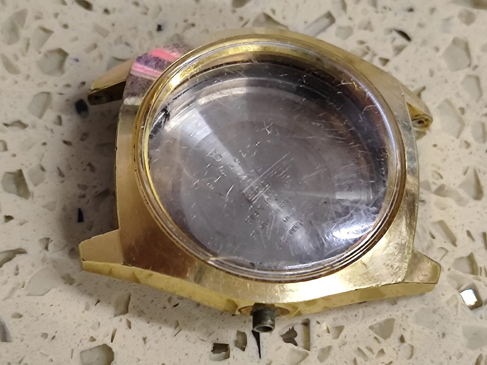 VINTAGE TISSOT SEASTAR T12 CAL.2571 Ref46558-5 Parts CASE