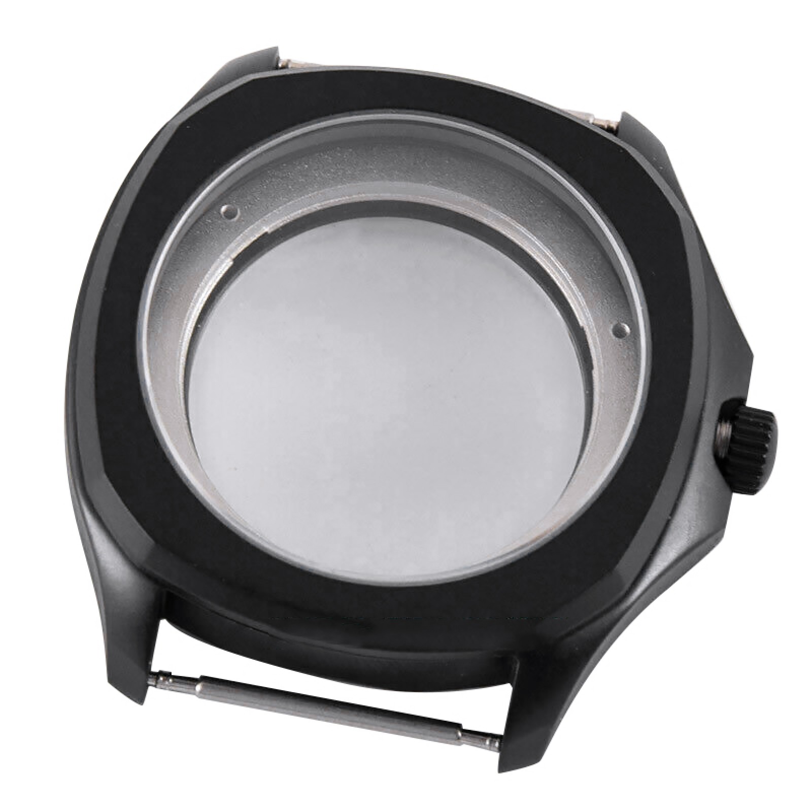 40mm Waterproof Sapphire Glass Watch Case For Miyota 8215 ETA 2824 2836 Movement