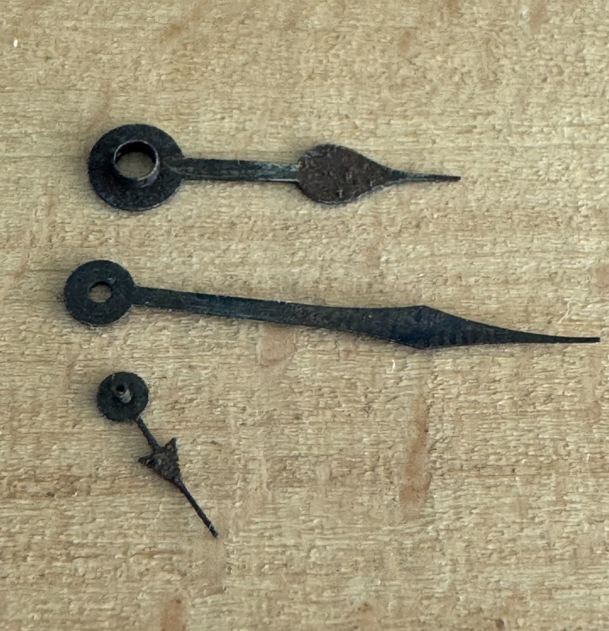 VINTAGE 16 SIZE ELGIN POCKET WATCH HANDS 3PCS!