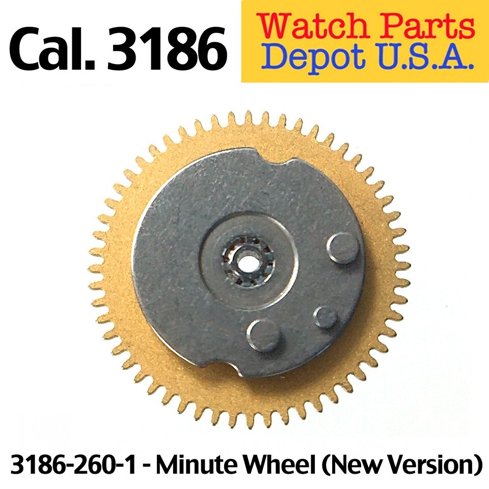 Rolex Caliber 3186-260-1 Minute Wheel (New Version) Swiss Made Made Parts