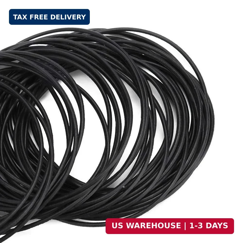 500Pcs Watch Gasket Rubber Seal, 50pcs/Bag 10 Bags O Ring Rubber Seal Watch Back