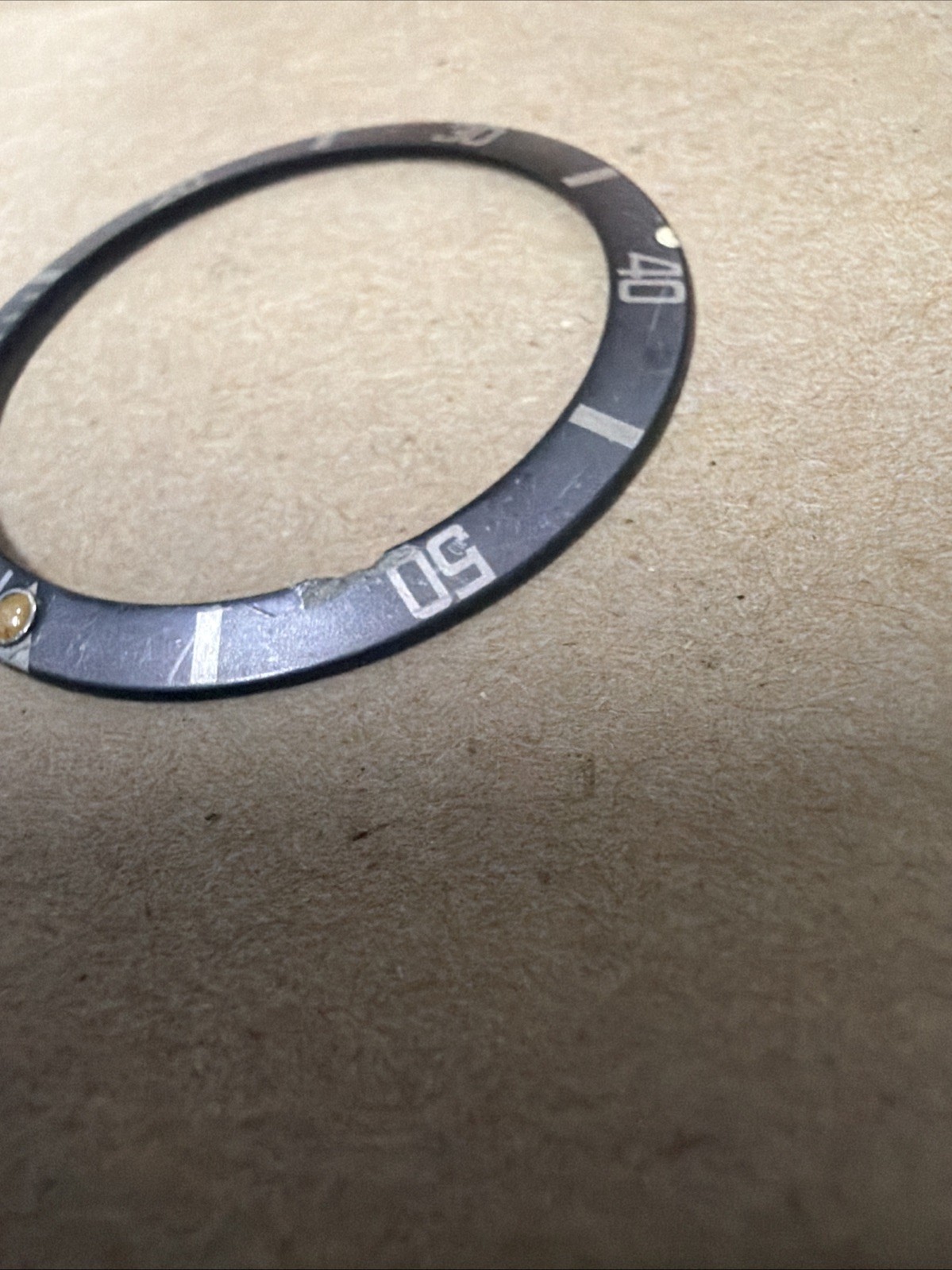 Rolex Submariner 5513 Bezels And Crystal Used, Faded Ghost